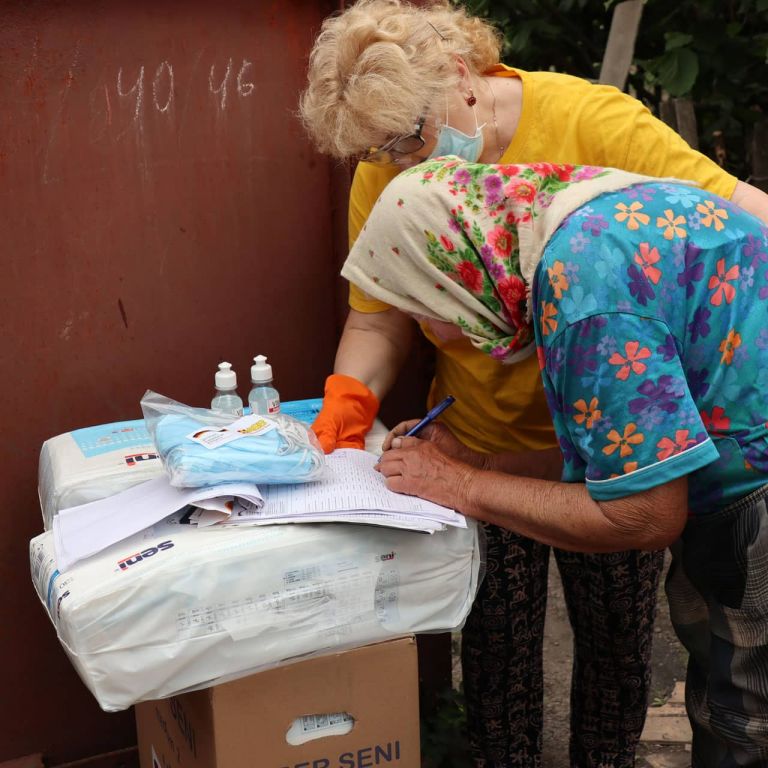 Проект «Засоби гігієни, продукти харчування й підготовка до зими як грошова допомога, а також психосоціальна підтримка для постраждалих від конфлікту осіб вздовж лінії розмежування у Східній Україні» (14 червня 2019 – 13 червня 2021 рр.)