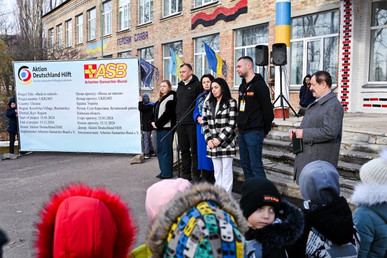 Newly built anti-radiation shelter has been officially opened